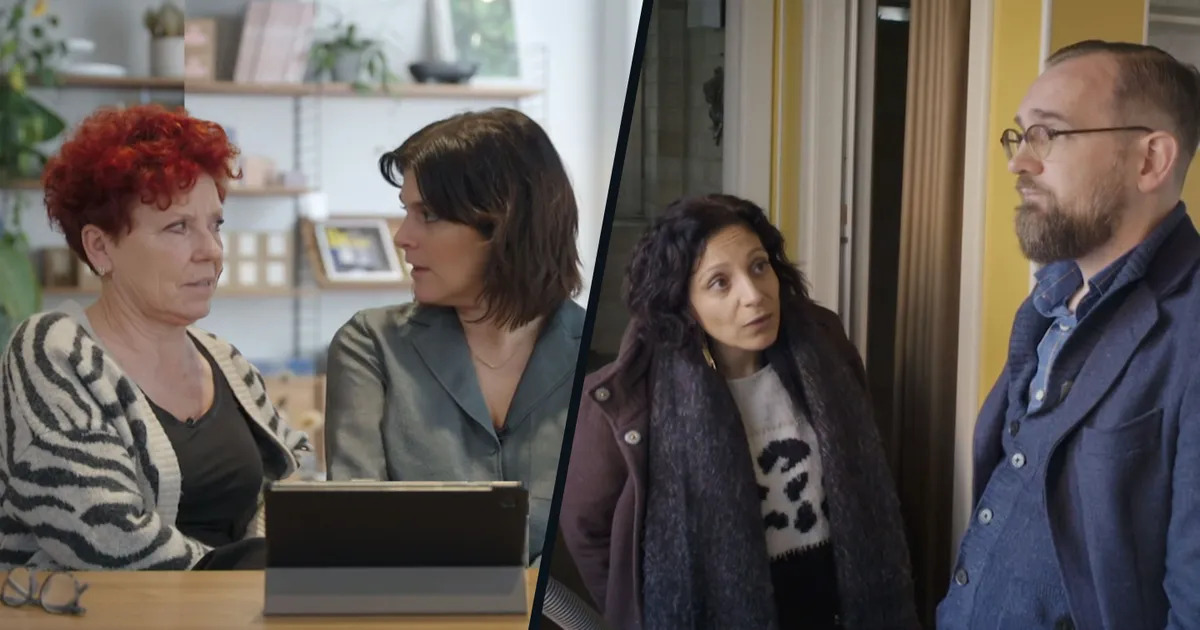 Sarah en Paul in Blind Gekocht - © SBS Belgium